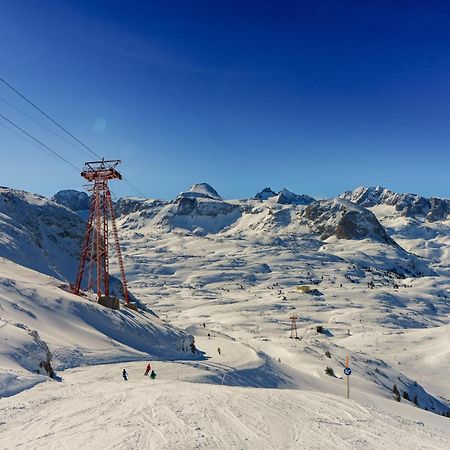 Ferienwohnung Stoablick - Barrierefrei Mit Bergblick Bad Goisern Bagian luar foto